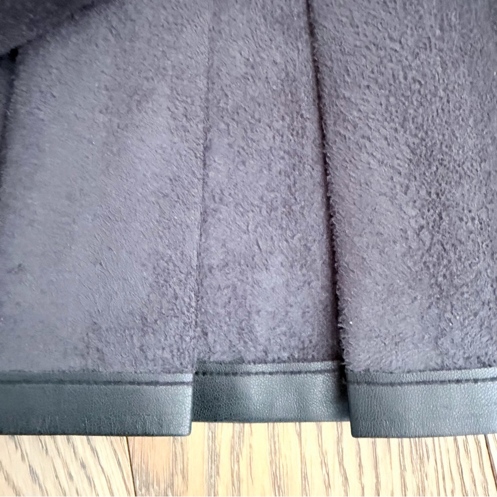 Zara Girls’ Black Faux Leather Mini Skirt - Picture 5 of 5